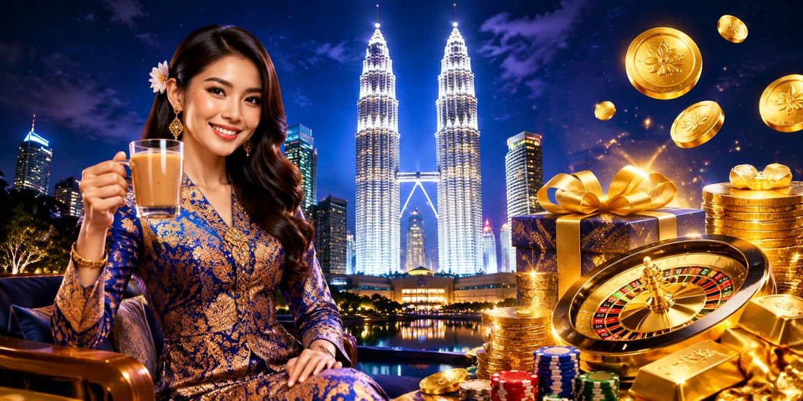 Pertaruhan dalam talian motif batik gaya Malaysia di Kuala Lumpur